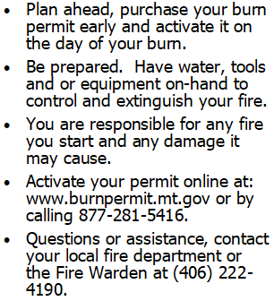 Burn Permit Info Text